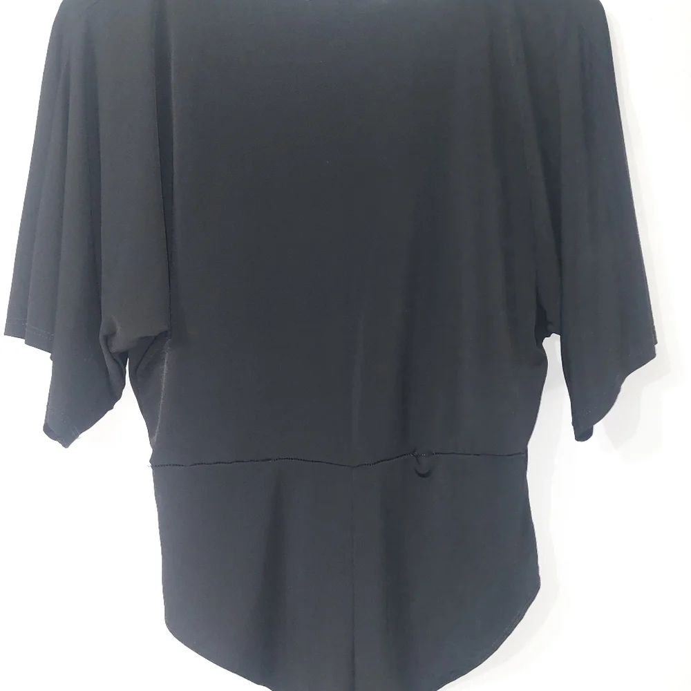 Charlotte Russe Black Bodysuite Size: M